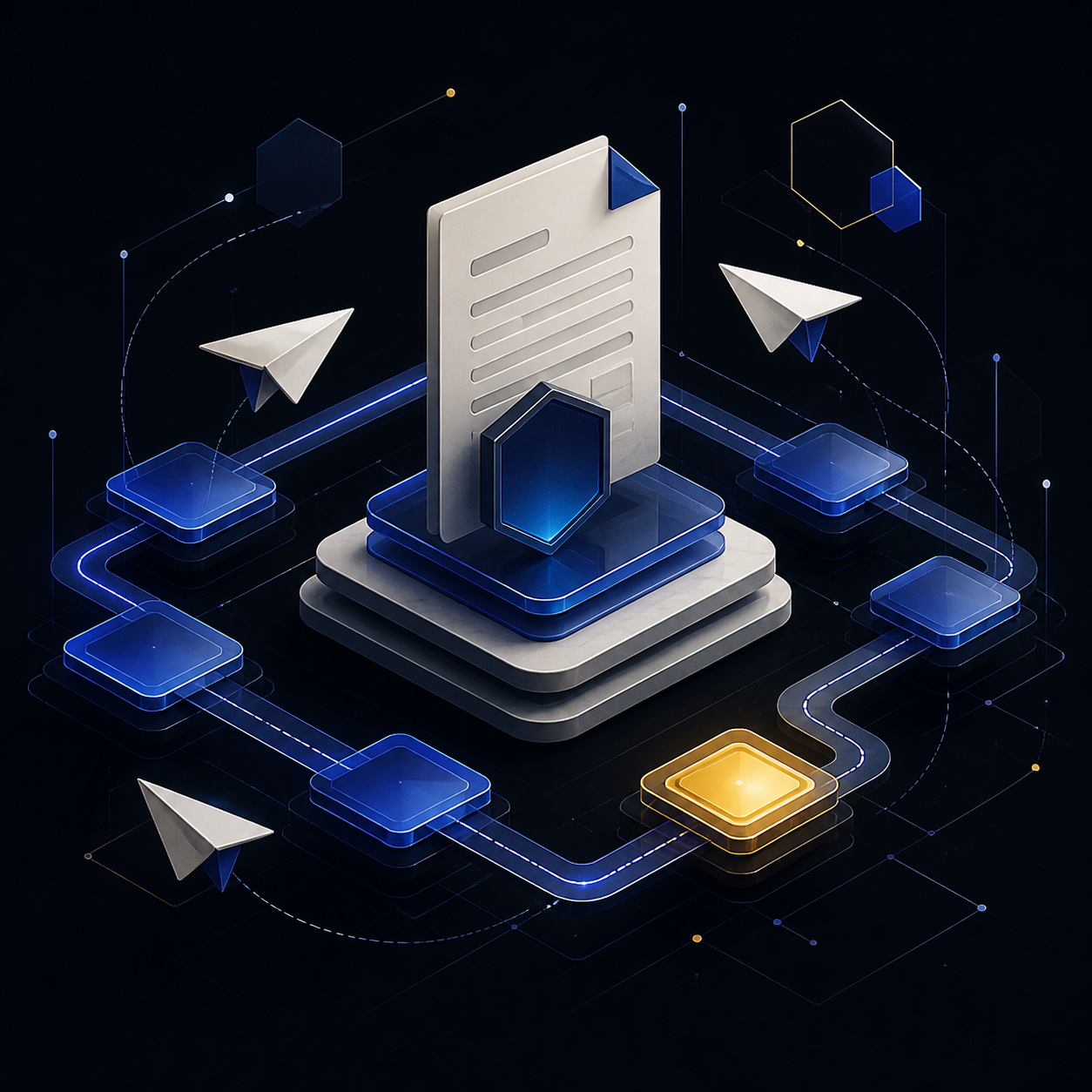 Abstract ChainPay Studio Pro product illustration
